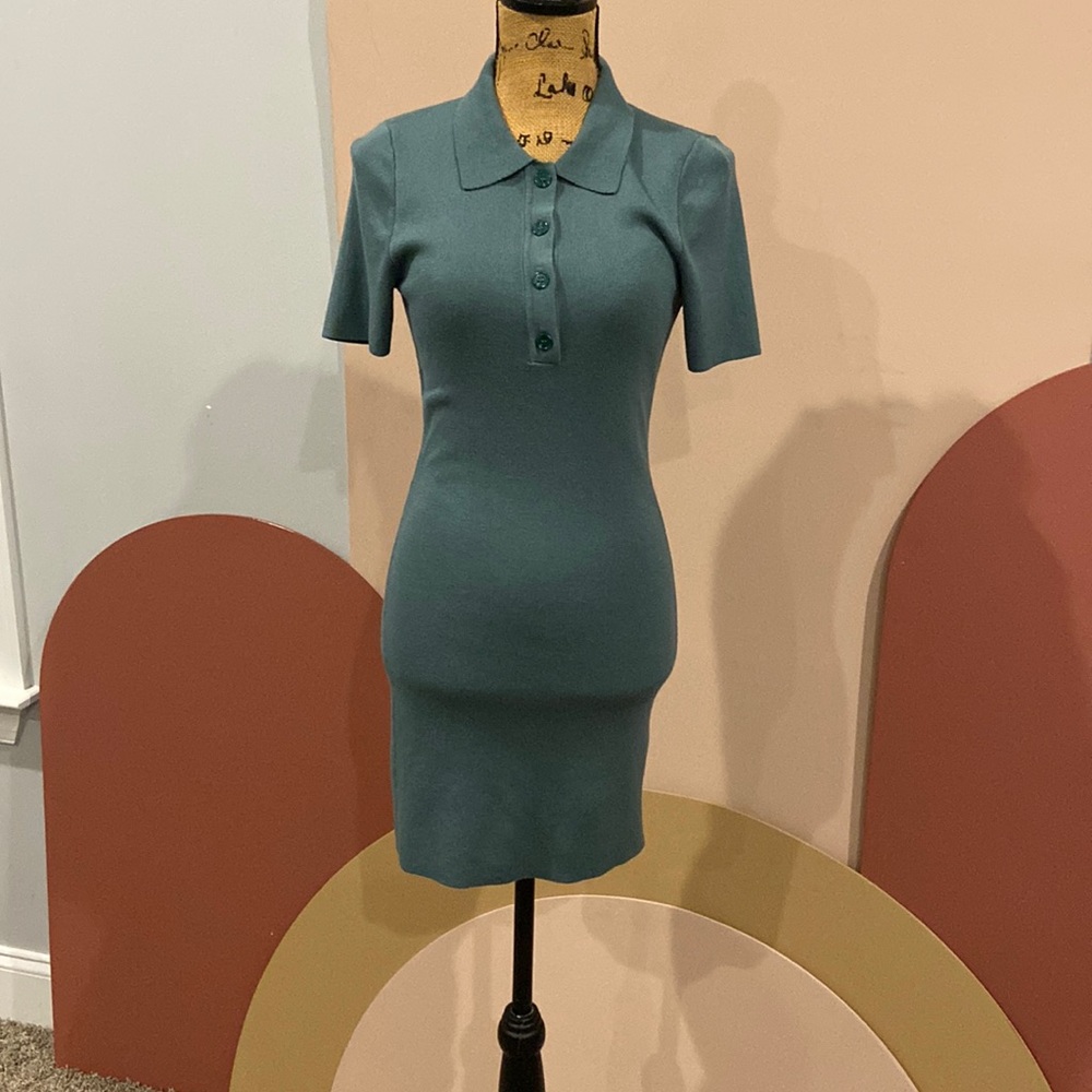 Forever 21 Fitted knit dress